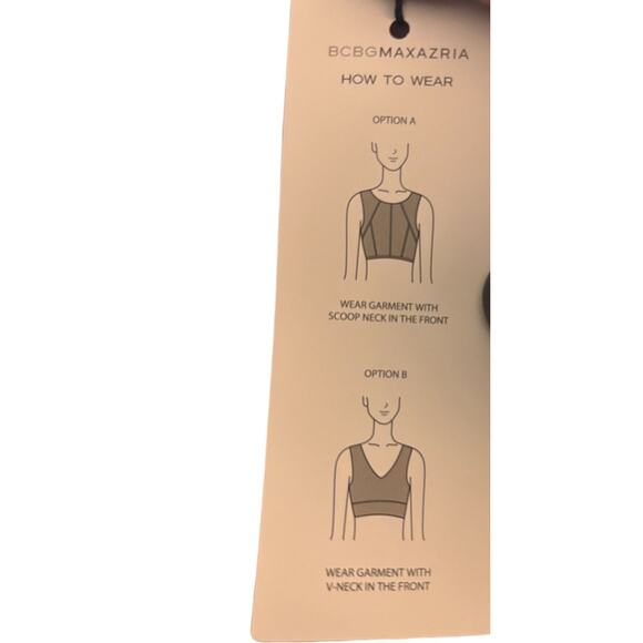 BCBG Fenella Crop Top, Black, Size Small, NWT - Picture 5 of 7